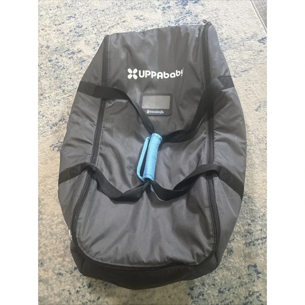 UPPAbaby Mesa Car Seat Travel Bag Black Case Handles Airplane Duffle Bag
